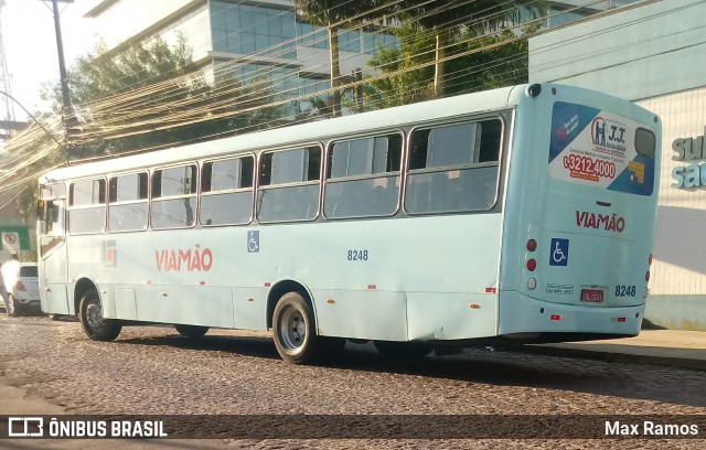 Empresa de Transporte Coletivo Viamão 8248 na cidade de Viamão, Rio Grande do Sul, Brasil, por Max Ramos. Número da foto: #7174630.
