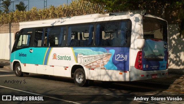 Guaiúba Transportes 12311 na cidade de Santos, São Paulo, Brasil, por Andrey  Soares Vassão. Número da foto: #7174125.