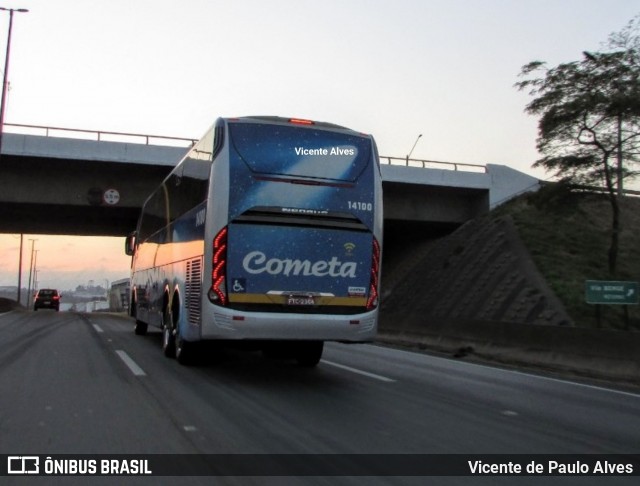 Viação Cometa 14100 na cidade de Betim, Minas Gerais, Brasil, por Vicente de Paulo Alves. Número da foto: #7174497.