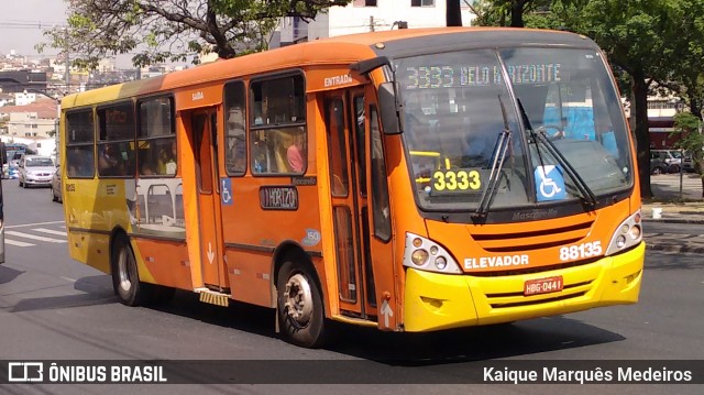 Viação Novo Retiro 88135 na cidade de Belo Horizonte, Minas Gerais, Brasil, por Kaique Marquês Medeiros . ID da foto: 7174537.