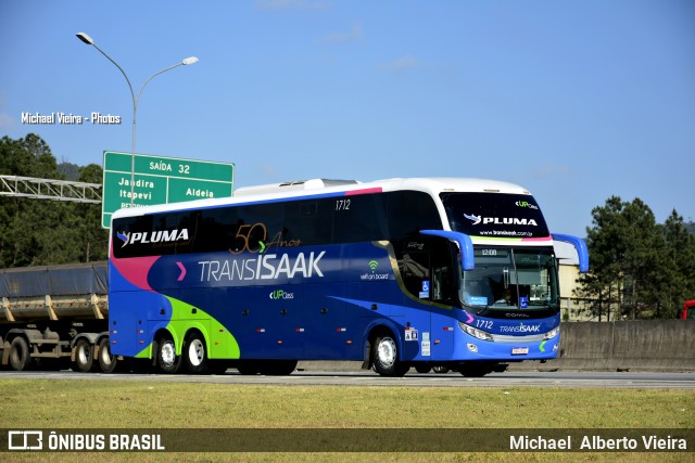 Trans Isaak Turismo 1712 na cidade de Barueri, São Paulo, Brasil, por Michael  Alberto Vieira. Número da foto: #7174631.