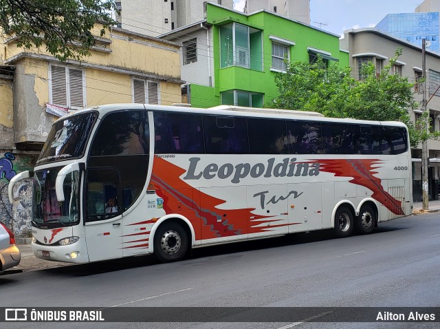 Leopoldina Turismo 4000 na cidade de Belo Horizonte, Minas Gerais, Brasil, por Ailton Alves. ID da foto: 7174984.