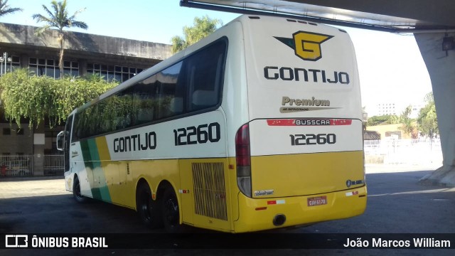 Empresa Gontijo de Transportes 12260 na cidade de Belo Horizonte, Minas Gerais, Brasil, por João Marcos William. Número da foto: #7174766.