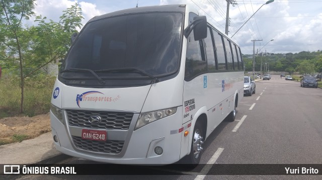 EG Transportes Tur 17512010 na cidade de Manaus, Amazonas, Brasil, por Yuri Brito. Número da foto: #7177402.