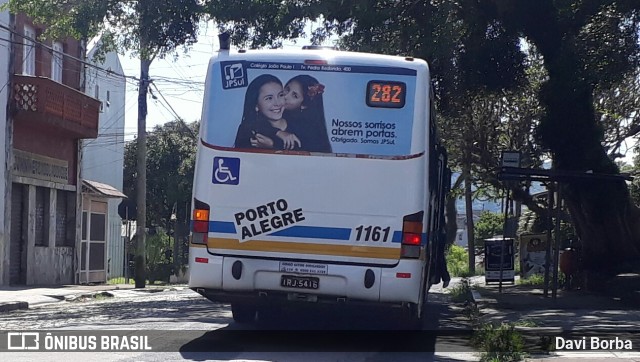 Trevo Transportes Coletivos 1161 na cidade de Porto Alegre, Rio Grande do Sul, Brasil, por Davi Borba. Número da foto: #7177315.