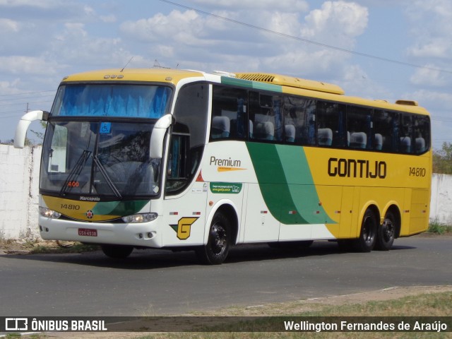 Empresa Gontijo de Transportes 14810 na cidade de Teresina, Piauí, Brasil, por Wellington Fernandes de Araújo. ID da foto: 7178717.