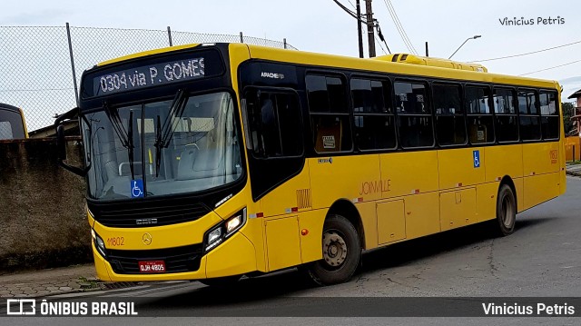 Gidion Transporte e Turismo 11802 na cidade de Joinville, Santa Catarina, Brasil, por Vinicius Petris. ID da foto: 7177822.