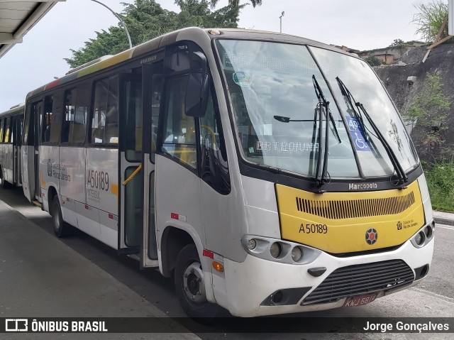 Tijuquinha - Auto Viação Tijuca A50189 na cidade de Rio de Janeiro, Rio de Janeiro, Brasil, por Jorge Gonçalves. Número da foto: #7177063.