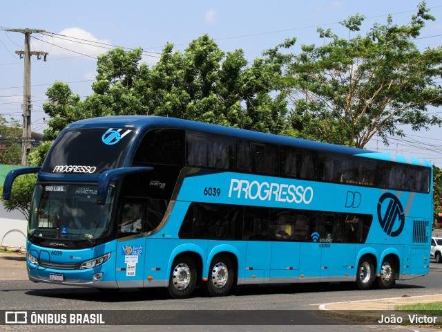 Auto Viação Progresso 6039 na cidade de Teresina, Piauí, Brasil, por João Victor. ID da foto: 7178005.