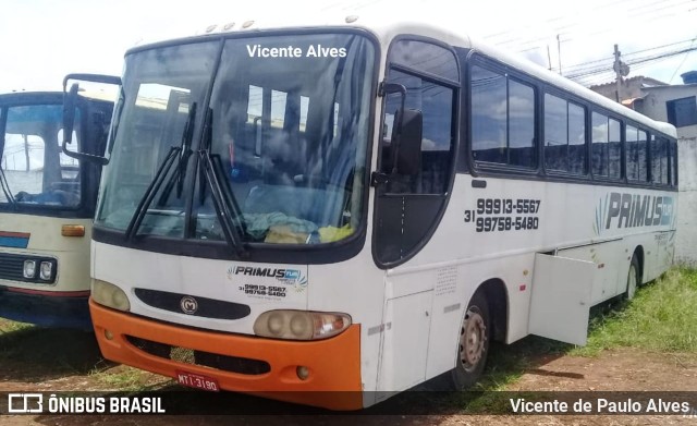 Primus Transportes 3190 na cidade de Matozinhos, Minas Gerais, Brasil, por Vicente de Paulo Alves. Número da foto: #7179150.