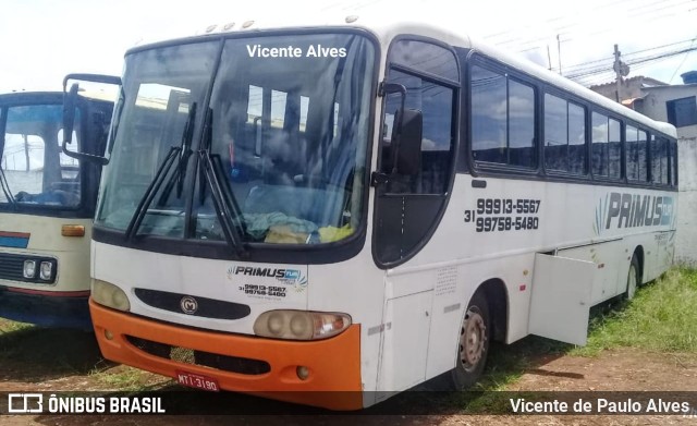 Primus Transportes 3190 na cidade de Matozinhos, Minas Gerais, Brasil, por Vicente de Paulo Alves. ID da foto: 7179150.