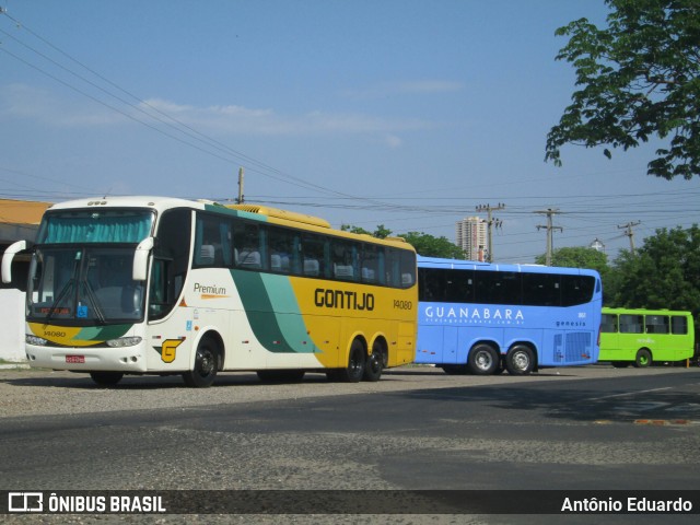 Empresa Gontijo de Transportes 14080 na cidade de Teresina, Piauí, Brasil, por Eduardo Silva Araújo. ID da foto: 7179372.