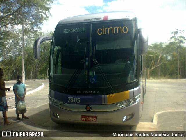 Rota Transportes Rodoviários 7805 na cidade de Piritiba, Bahia, Brasil, por Mario dos Santos Nogueira Junior. Número da foto: #7177151.