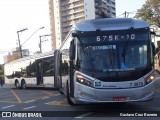 Viação Metrópole Paulista - Zona Sul 7 3878 na cidade de São Paulo, São Paulo, Brasil, por Gustavo Cruz Bezerra. Número da foto: #:id.