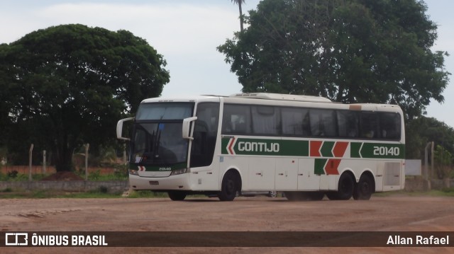 Empresa Gontijo de Transportes 20140 na cidade de Cáceres, Mato Grosso, Brasil, por Allan Rafael. ID da foto: 7181134.