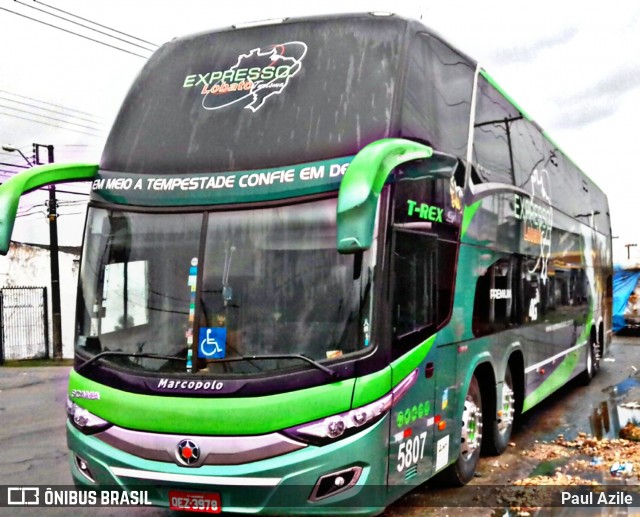 Expresso Lobato 5807 na cidade de Belém, Pará, Brasil, por Paul Azile. Número da foto: #7180185.
