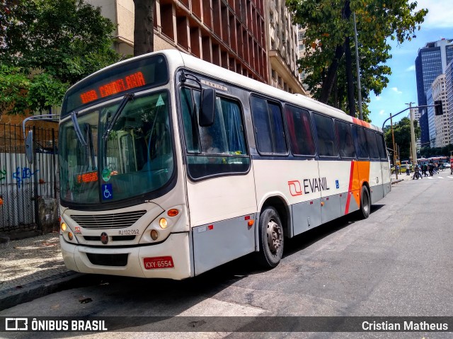 Evanil Transportes e Turismo RJ 132.052 na cidade de Rio de Janeiro, Rio de Janeiro, Brasil, por Cristian Matheus. ID da foto: 7182344.