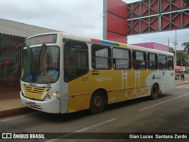 Auto Viação Floresta 2266 na cidade de Rio Branco, Acre, Brasil, por Gian Lucas  Santana Zardo. ID da foto: 7182580.