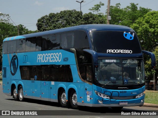 Auto Viação Progresso 6039 na cidade de Teresina, Piauí, Brasil, por Ruan Silva Andrade. Número da foto: #7181520.