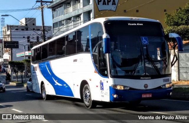 MU Transportadora Turistica 19800 na cidade de Aparecida, São Paulo, Brasil, por Vicente de Paulo Alves. Número da foto: #7182509.