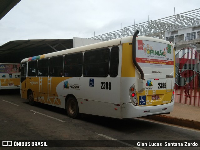 Auto Viação Floresta 2389 na cidade de Rio Branco, Acre, Brasil, por Gian Lucas  Santana Zardo. ID da foto: 7182583.