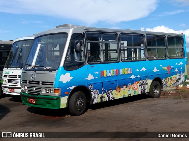 Ônibus Particulares 6820 na cidade de Ouro Preto, Minas Gerais, Brasil, por Daniel Gomes. ID da foto: 7181307.