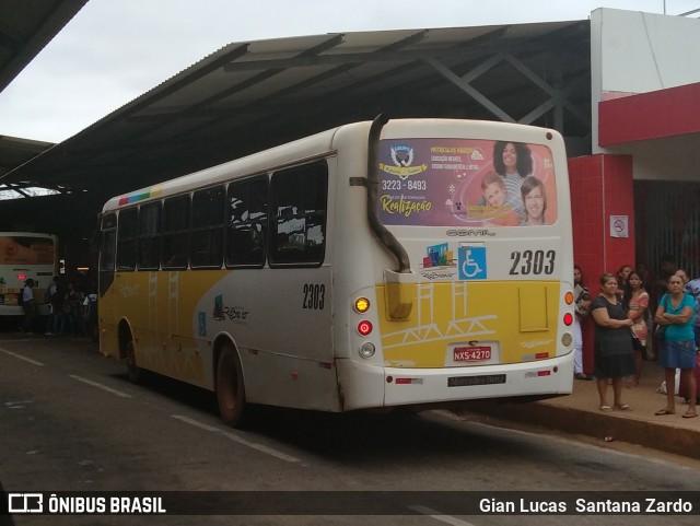 Auto Viação Floresta 2303 na cidade de Rio Branco, Acre, Brasil, por Gian Lucas  Santana Zardo. ID da foto: 7180045.