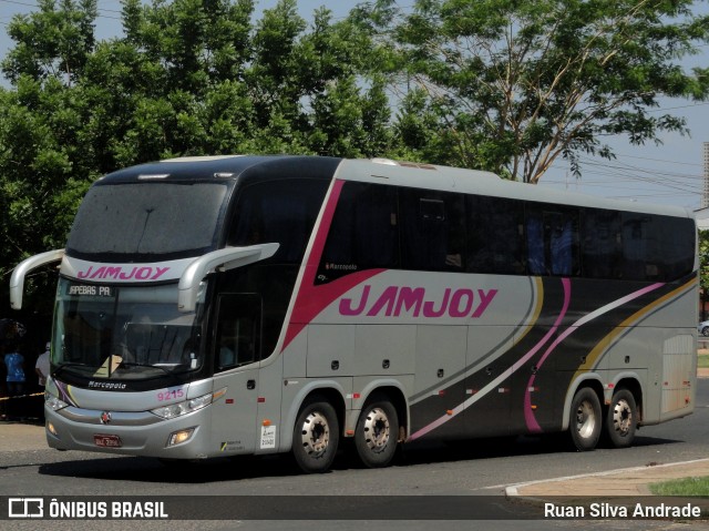 Viação Jam Joy 9215 na cidade de Teresina, Piauí, Brasil, por Ruan Silva Andrade. ID da foto: 7181525.