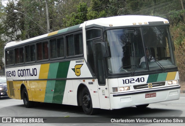 Empresa Gontijo de Transportes 10240 na cidade de Belo Horizonte, Minas Gerais, Brasil, por Charlestom Vinicius Carvalho Silva. ID da foto: 7181405.