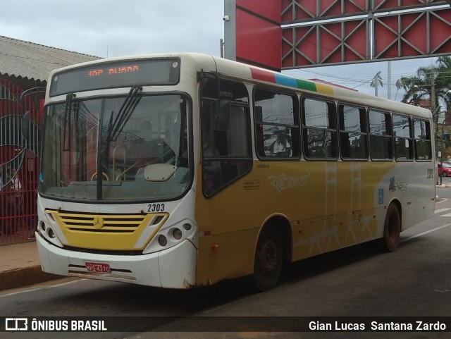 Auto Viação Floresta 2303 na cidade de Rio Branco, Acre, Brasil, por Gian Lucas  Santana Zardo. ID da foto: 7180044.