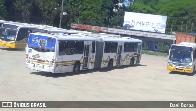 Companhia Carris Porto-Alegrense 0804 na cidade de Porto Alegre, Rio Grande do Sul, Brasil, por Davi Borba. Número da foto: #7179870.