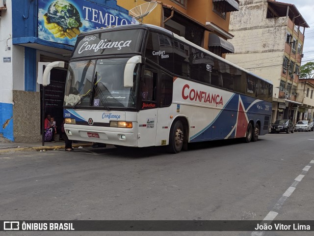 Viação Confiança 2050 na cidade de Além Paraíba, Minas Gerais, Brasil, por João Vitor Lima. ID da foto: 7181153.