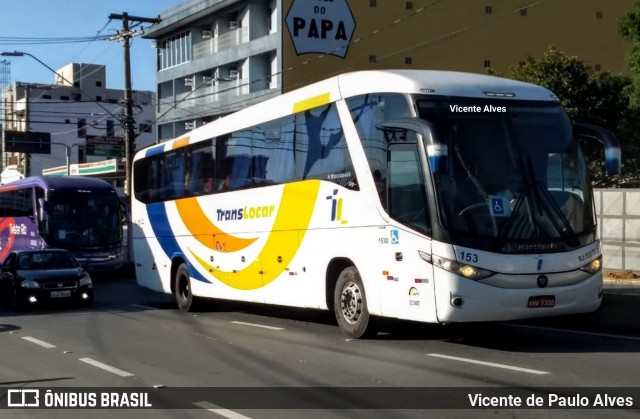 TransLocar 153 na cidade de Aparecida, São Paulo, Brasil, por Vicente de Paulo Alves. ID da foto: 7182489.