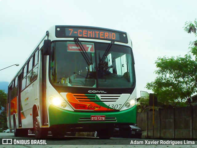 Viação Bom Jesus > VTL - Viação Trans Líder 1307 na cidade de Cubatão, São Paulo, Brasil, por Adam Xavier Rodrigues Lima. ID da foto: 7180640.