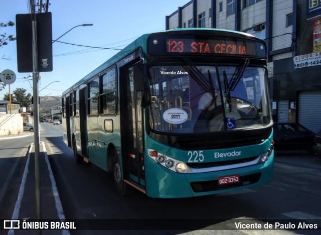 Saritur - Santa Rita Transporte Urbano e Rodoviário 225 na cidade de Ribeirão das Neves, Minas Gerais, Brasil, por Vicente de Paulo Alves. ID da foto: 7182474.