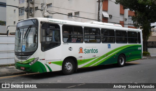 Viação Piracicabana Santos 4410 na cidade de Santos, São Paulo, Brasil, por Andrey  Soares Vassão. Número da foto: #7181438.