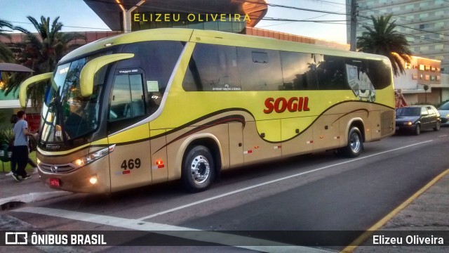 SOGIL - Sociedade de Ônibus Gigante Ltda. 469 na cidade de Gravataí, Rio Grande do Sul, Brasil, por Elizeu Oliveira. Número da foto: #7181561.