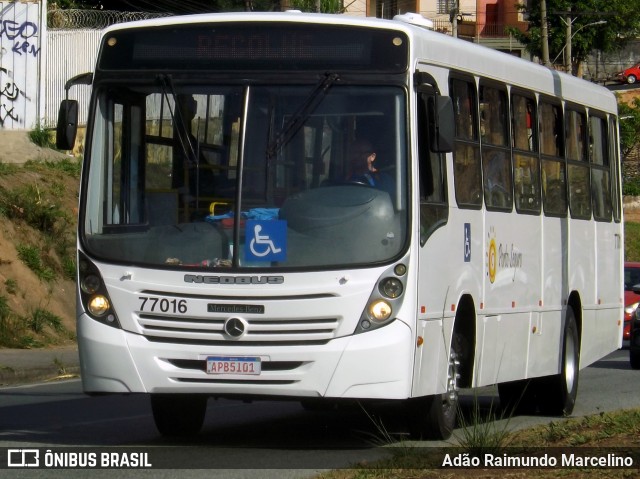 Viação Cidade Porto Seguro 77016 na cidade de Belo Horizonte, Minas Gerais, Brasil, por Adão Raimundo Marcelino. ID da foto: 7182301.