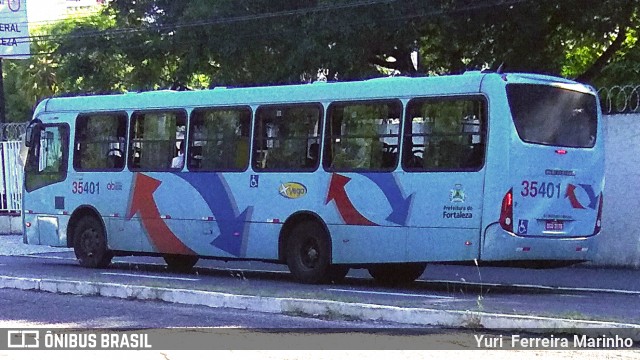 Rota Sol > Vega Transporte Urbano 35401 na cidade de Fortaleza, Ceará, Brasil, por Yuri Ferreira Marinho. ID da foto: 7184918.