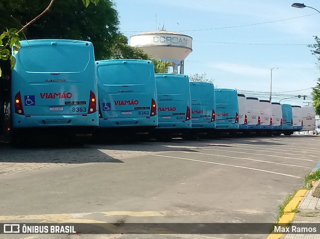 Empresa de Transporte Coletivo Viamão 8363 na cidade de Viamão, Rio Grande do Sul, Brasil, por Max Ramos. Número da foto: #7182924.