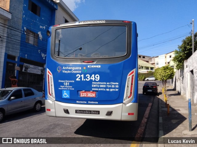 Viação Osasco 21.349 na cidade de Osasco, São Paulo, Brasil, por Lucas Kevin. Número da foto: #7183170.