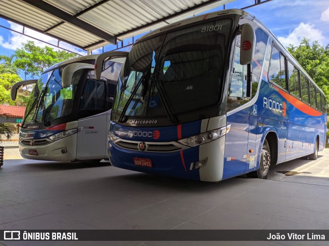 Viação Riodoce 81801 na cidade de Sapucaia, Rio de Janeiro, Brasil, por João Vitor Lima. ID da foto: 7183061.