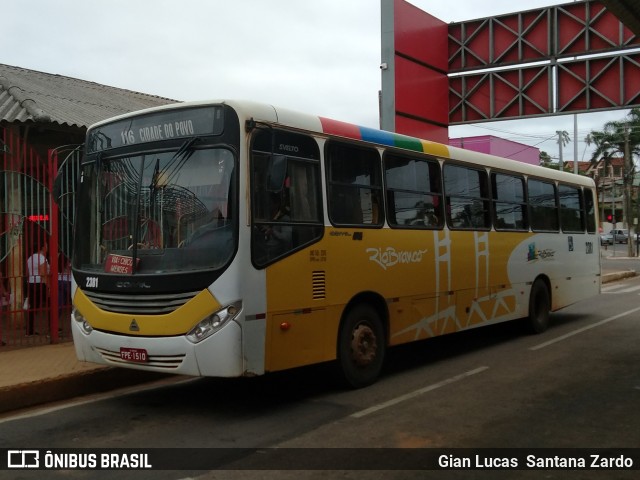 Auto Viação Floresta 2381 na cidade de Rio Branco, Acre, Brasil, por Gian Lucas  Santana Zardo. Número da foto: #7184731.