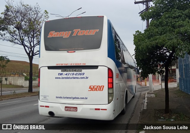 Sany Tour 5600 na cidade de São Paulo, São Paulo, Brasil, por Jackson Sousa Leite. Número da foto: #7185551.