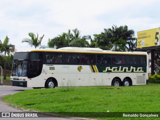 Auto Viação Rainha 995 na cidade de Indaial, Santa Catarina, Brasil, por Reinaldo Gonçalves. ID da foto: 7184748.