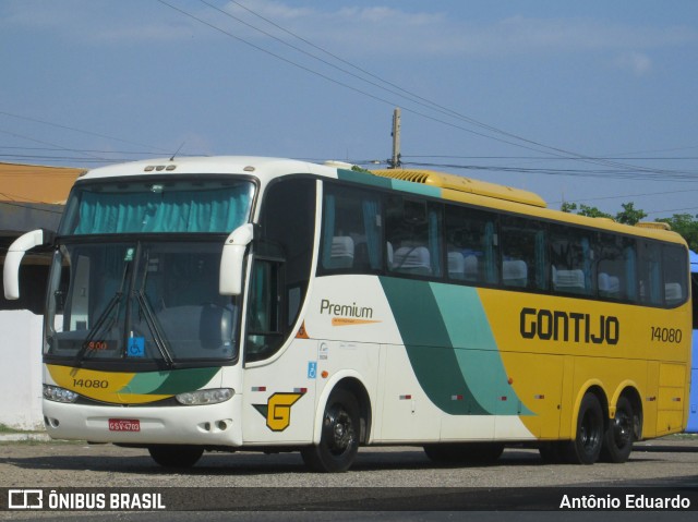 Empresa Gontijo de Transportes 14080 na cidade de Teresina, Piauí, Brasil, por Eduardo Silva Araújo. ID da foto: 7185166.