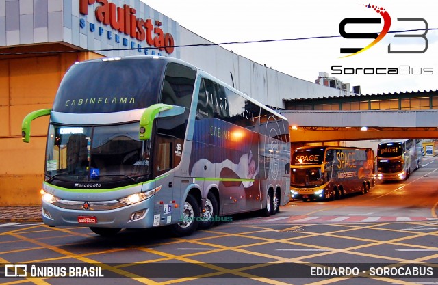 Viação Garcia 8644 na cidade de Sorocaba, São Paulo, Brasil, por EDUARDO - SOROCABUS. ID da foto: 7183439.