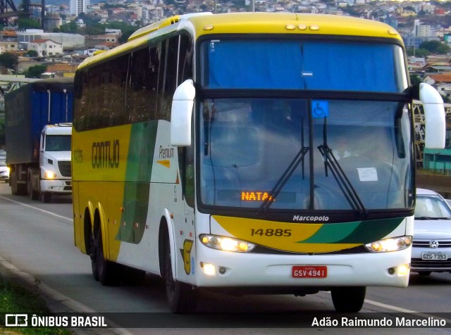 Empresa Gontijo de Transportes 14885 na cidade de Belo Horizonte, Minas Gerais, Brasil, por Adão Raimundo Marcelino. Número da foto: #7185225.