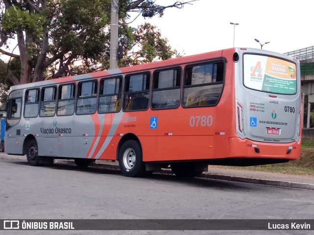 Viação Osasco 0780 na cidade de São Paulo, São Paulo, Brasil, por Lucas Kevin. Número da foto: #7183165.