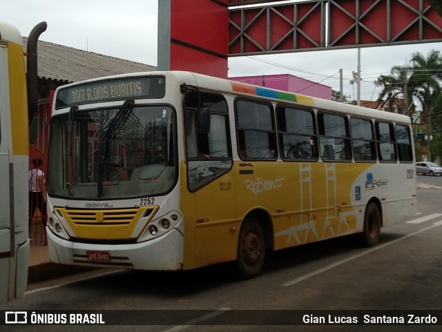 Auto Viação Floresta 2252 na cidade de Rio Branco, Acre, Brasil, por Gian Lucas  Santana Zardo. ID da foto: 7184745.